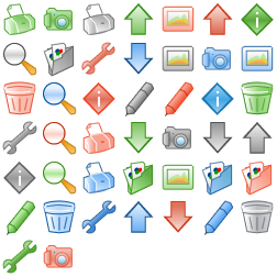 Web Control icon packages
