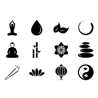 Buddhism icon packages