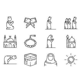 Ramadhan Mubarak icon packages