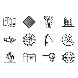 In the sea icon packages