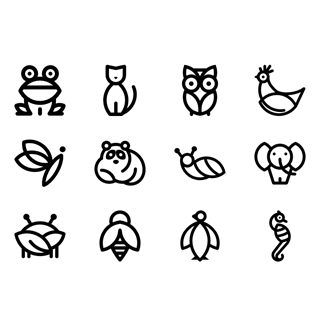 Minimal Animals icon packages