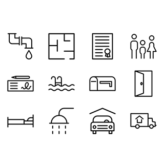 Real estate lite icon packages