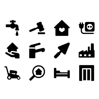 Real estaticons icon packages