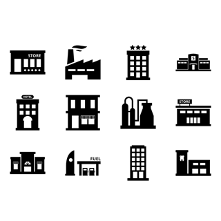 My Town Private Buildings icon packages