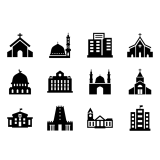 My Town Public Buildings icon packages