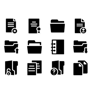 Files and Folder icon packages