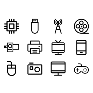 Multimedia Devices icon packages