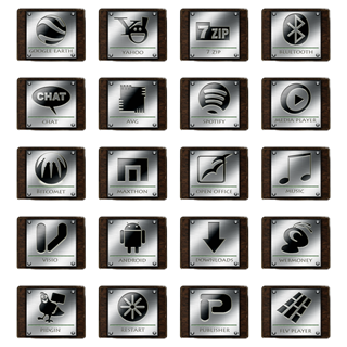 Wood And Metal 2 icon packages