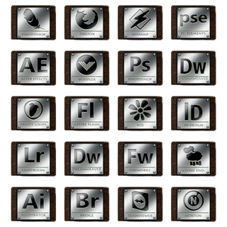 Wood And Metal 3 icon packages