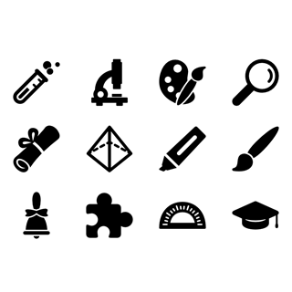 School Elements icon packages