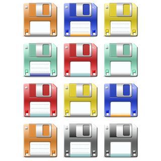 Candy Floppy icon packages