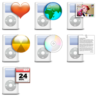 iPod Directories icon packages