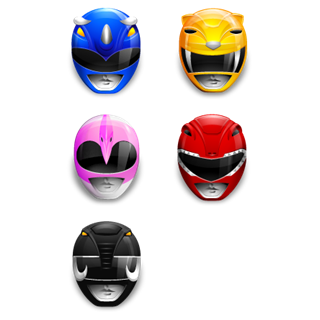 Power Rangers icon packages