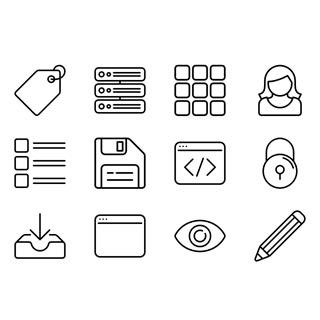 Interface Line Craft icon packages