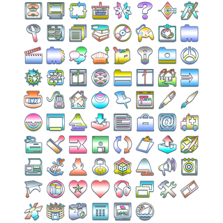 Aquarela icon packages