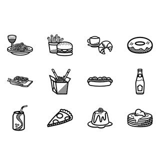 Foody icons icon packages