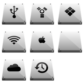 Platinum Drives icon packages