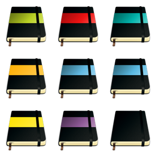Moleskine icon packages