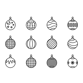 Christmas Balls icon packages