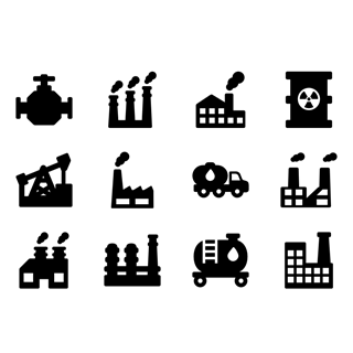 Industry Buildings icon packages
