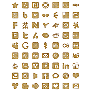 Crumpled Paper icon packages