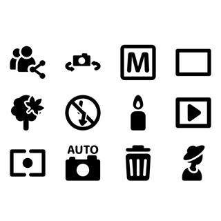 Camera Shooting Modes icon packages