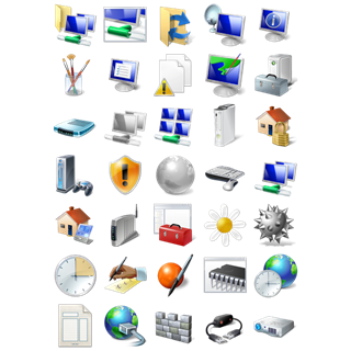 Vista Icons Png icon packages