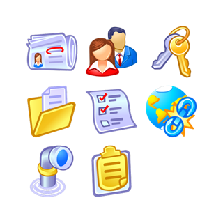 Vista Style Business And Data icon packages