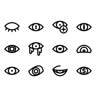 Eyes Pack icon packages