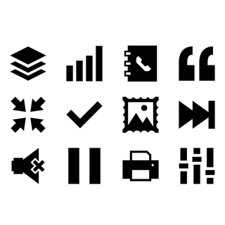 Basic Fill Icons icon packages