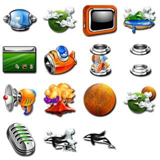 VolcanoLand icon packages