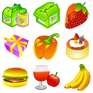 Free Food icon packages