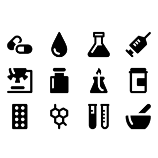 Chemistry Lab icon packages