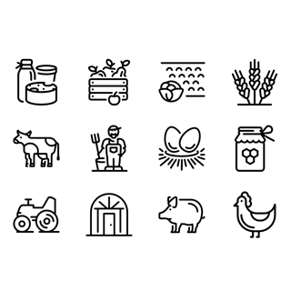Farming Line Craft icon packages