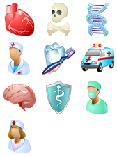 Medical Icons For icon packages