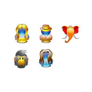 Tarzan Lumina Style icon packages