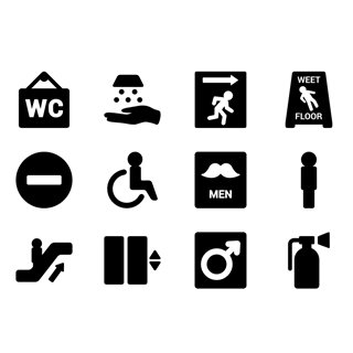 Public Services Fill icon packages