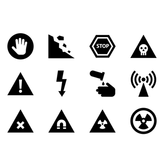 Universal Warning Signals icon packages