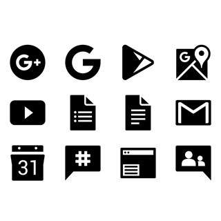 Google Services Fill icon packages