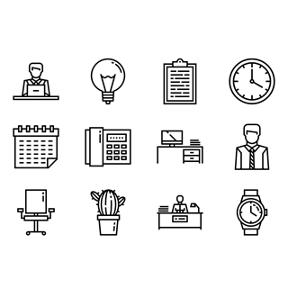 Office Line icon packages