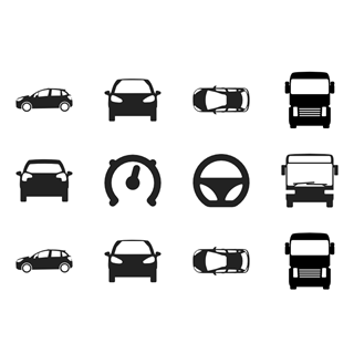 Transport methods icon packages