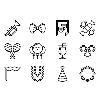 Carnival Line Craft icon packages
