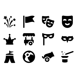 Carnival Fill icon packages