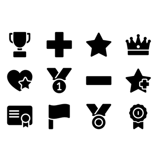 Poll and Contest Fill icon packages