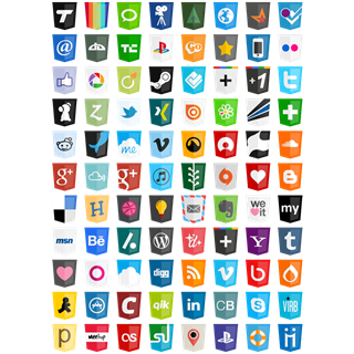 odern Web Social Icons icon packages