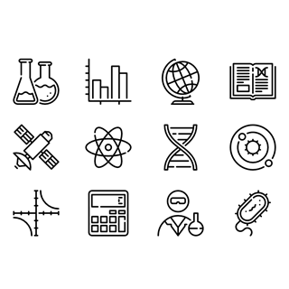 Scientific Study icon packages
