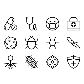 Virus Collection icon packages