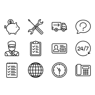 E-Commerce Elements icon packages