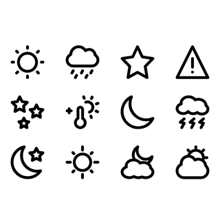 Weather Elements icon packages