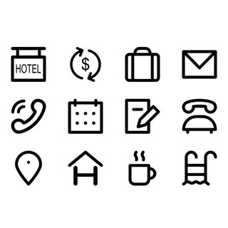 Hotel Elements icon packages